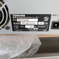 0907-135 TOSHIBA DVDビデオレコーダーの画像