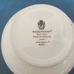 廃盤品！ 希少！ ウェッジウッド ドルフィンホワイト シュガーポット S ホワイト WEDGWOOD 札幌 西岡店の画像