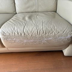 本革ソファの画像