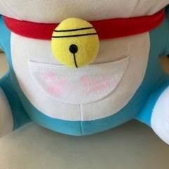ドラえもん ぬいぐるみ くつろぎぬいぐるみ　大きな鈴付き タグ付き　ＸＬの画像