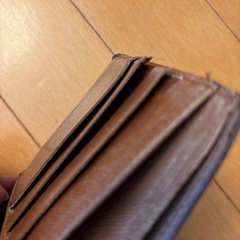 ルイヴィトン　財布　内側状態悪い、外側状態少し悪い　使用年数約8年の画像