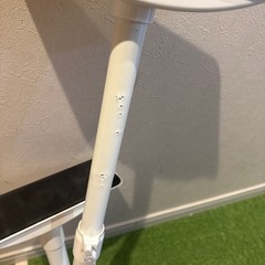 アイリスオーヤマ 家具転倒防止伸縮棒Mサイズ 防災グッズ ホワイトの画像