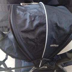 カトージ　2人でゴー　レインカバー付の画像