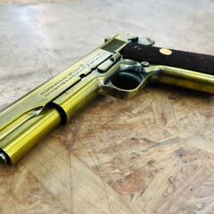 万両 ガバメントM1911A1 無稼動文鎮の画像