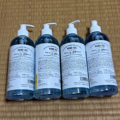新品　アルコールハンドジェル　4本セットの画像