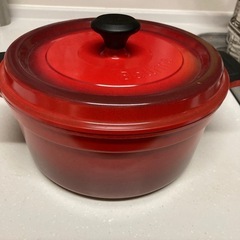 ベルフィーナ　無水調理鍋　22㎝の画像