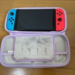 Nintendo Switch 本体　有機ELモデル＋持ち運びケース
の画像