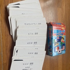 国旗カード&かるたの画像
