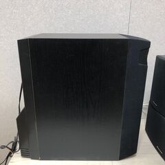 Pioneer パイオニア サラウンドスピーカーセット S-W3 サブウーファー + S-ST01 センターフロントリア 5.1ch ホームシアター 音出し確認済　【糸島市内 送料無料】250907-2-③の画像