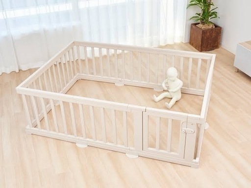 マット付きベビーサークル　anuri 120x160