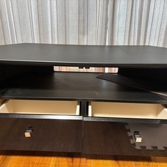 テレビ台　ブラックの画像