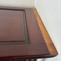飾り棚　お茶の道具を飾っていました。の画像