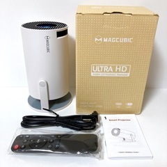 【新品】MAGCUBIC HY300 Pro 4K Wifi6 プロジェクター Projector Xの画像