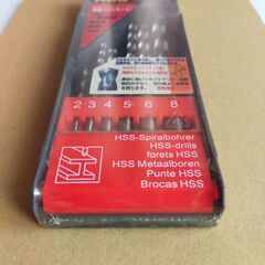 【未開封】快速ドリルセット HSS 6本組 2～8mmの画像
