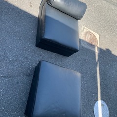 ソファー　分割式　ベッドの画像