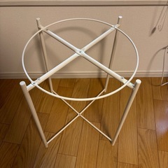 IKEA イケア　GLADOM グラドム トレイテーブル, ホワイト, 45x53 cmの画像