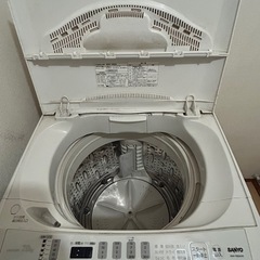 【決まりました】SANYO 縦型洗濯機　ASW-700SA(W)の画像
