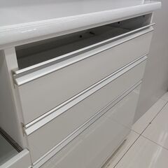 ★リユースのサカイ日立店★HJ7672 ユーアイ レンジボード ホワイト H208×D40×W120 クリーニング済み の画像