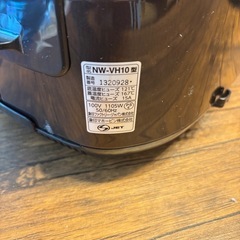 22年製5.5合炊き炊飯器　象印　の画像
