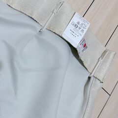 長めの防炎カーテン【遮光・遮熱・防音カーテン】100×170cm 2枚セット｜シャンパンベージュ系・断熱・ニトリ製(1)の画像