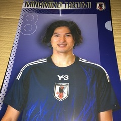 サッカー日本代表クリアファイルの画像