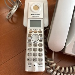 受渡し予定　Panasonic FAX付き電話機　子機もありますの画像