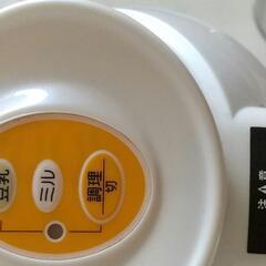 マイコンスープ豆乳メーカー・ZO-JIRUSHI電気ポットの２点の画像