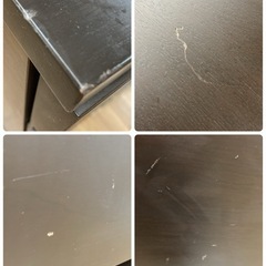 ジモティー限定価格！S238⭐ 高級 府中家具 桐製５段チェスト ダークブラウン 幅約150cm USEDの画像