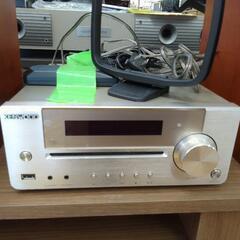 【祇園店】良品！動作確認済み　KENWOOD オーディオミニコンポセットの画像