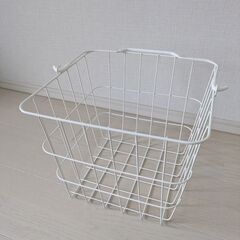 ironet ランドリーバスケット スクエア 3段 キャスター付き（訳あり）の画像
