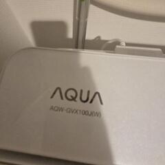 aqua洗濯機 10kg アクア 2020年製造の画像