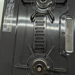 【売ります】パロマ　2口＋グリル付きコンロ　LPガス（プロパンガス）用　PA−S76B−R　2024年製の画像
