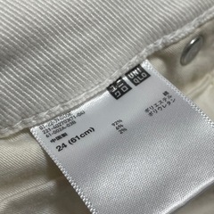 ユニクロ　デニム　ジーパン　24インチの画像