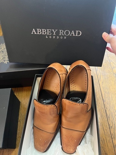 ABBEY ROAD 新品革靴　24.5
