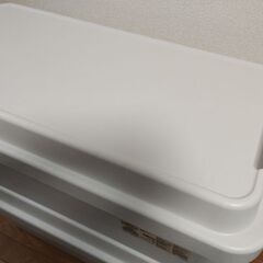 無印良品　頑丈収納ボックス　特大　2個セットの画像