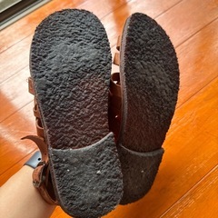 EDER SHOES レザーサンダル 36の画像