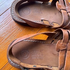 EDER SHOES レザーサンダル 36の画像