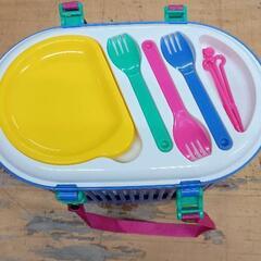 0907-131 ピクニックセット　ランチボックスの画像