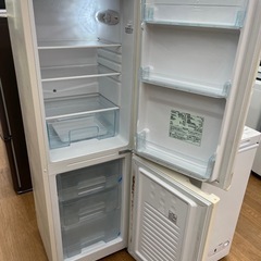 ☆ドリーム荒牧店☆ジモティー割引有☆【クリーニング済】　2ドア冷蔵庫/アイリスオーヤマ/162L/2021年製/IRSE-16A-CWの画像