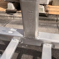 ヴィンテージ風　アルミ軽量ハンガーラック　の画像