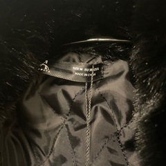 ブラックロングコート。M サイズ。新品の画像