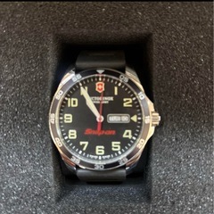 VICTORINOX Swiss Army 腕時計 ブラック　スナップオンの画像