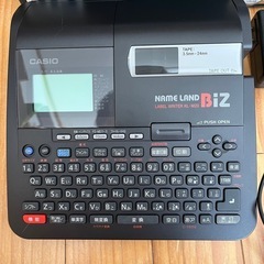 カシオ ネームランド 純正カートリッジ付きの画像