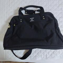 anelloのボストンバッグ黒の画像