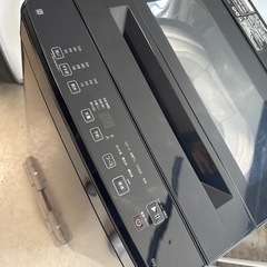2025年　ニトリ　洗濯機　6kg 黒　新型の画像