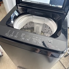 2025年　ニトリ　洗濯機　6kg 黒　新型の画像