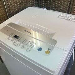 ２０２１年製　アイリスオーヤマ　全自動電気洗濯機　IAW-T502E■5.0ｋｇの画像