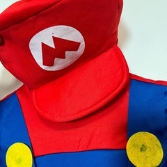 【お取引中】ハロウィン　仮装　衣装　コスプレ　マリオ　サイズ2の画像