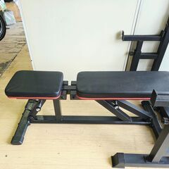 【愛品館 市原店】✔店頭取引限定✔バーベル ラック ベンチプレスラック ベンチセットホームジム の画像