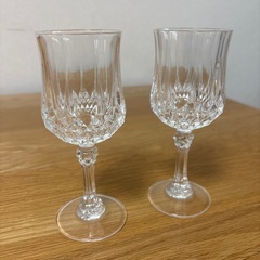 【中古品】ワイングラス　ペアセットの画像